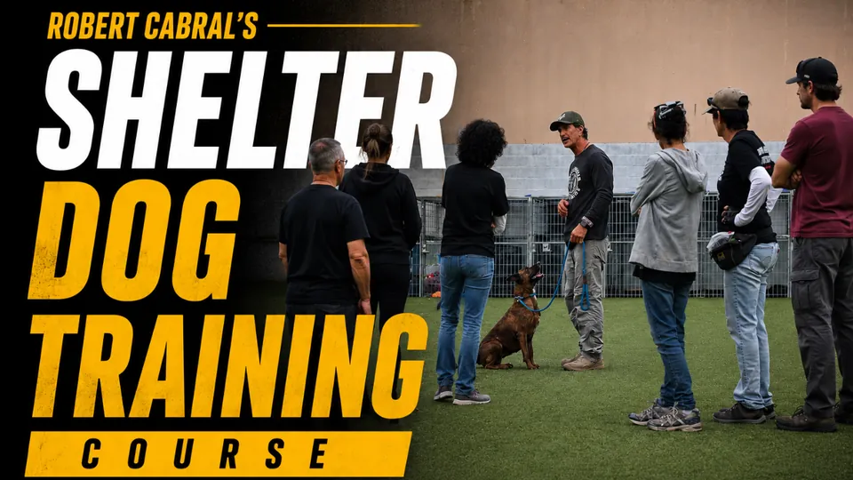 Shelter Dog Training Course