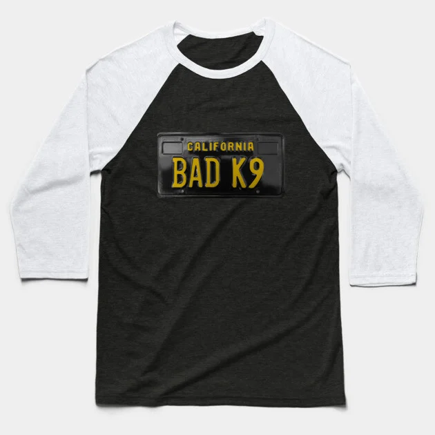 Bad K9 California Baseball T-Shirt