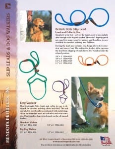 Mendota Slip Leads for Dogs